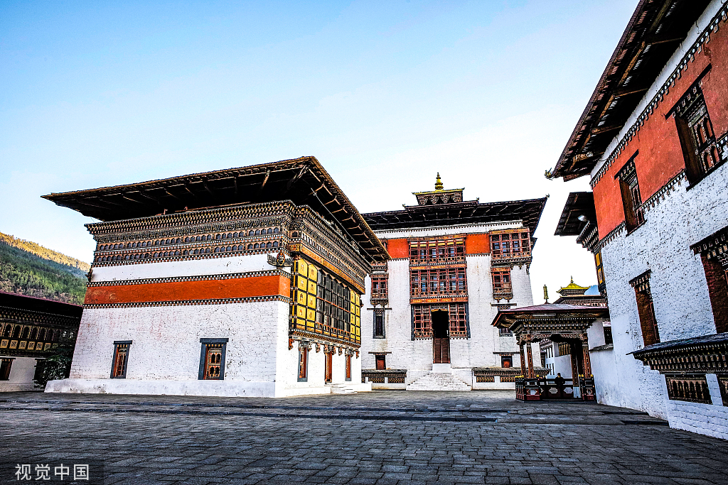 不丹国王皇宫图片