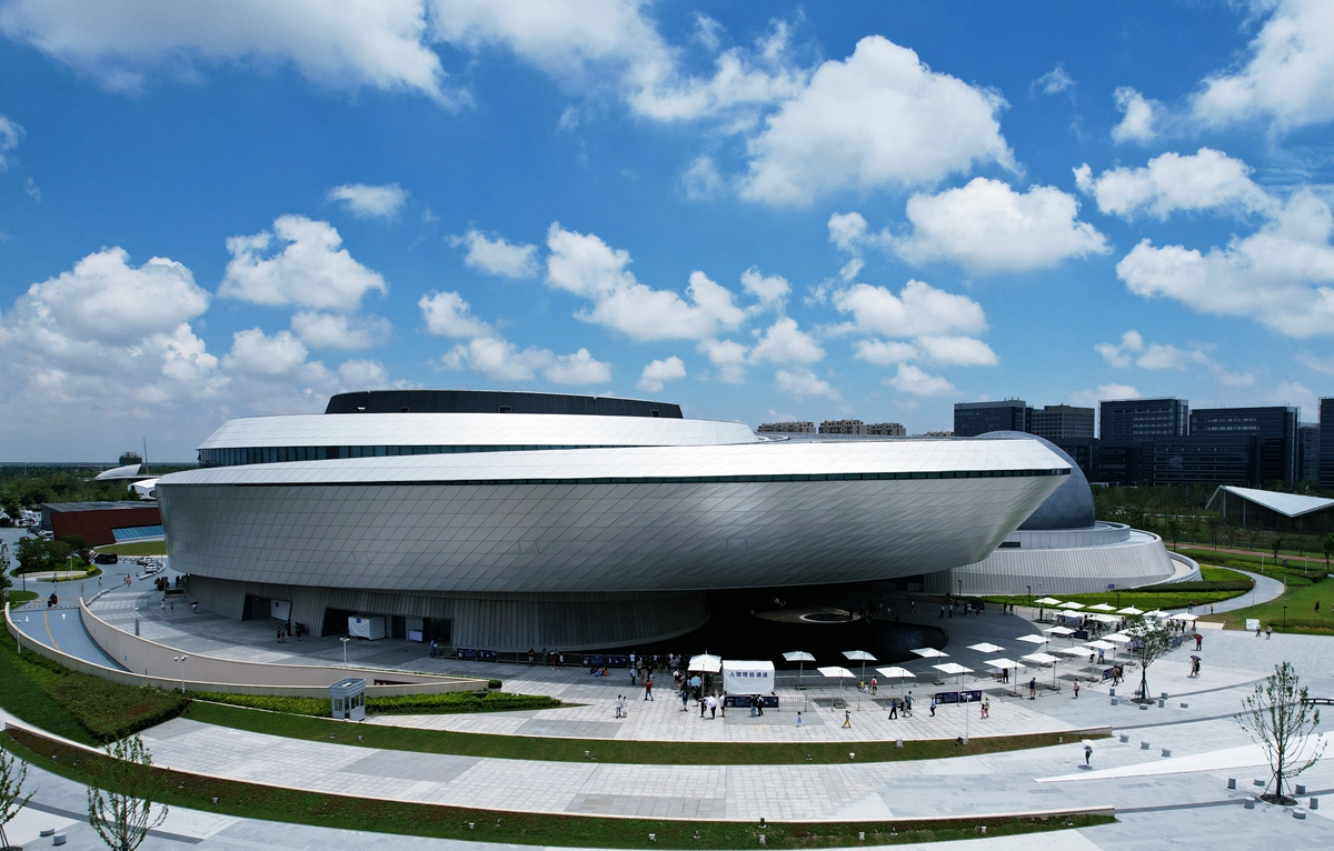 鸟瞰上海最美天文仪器——上海天文馆