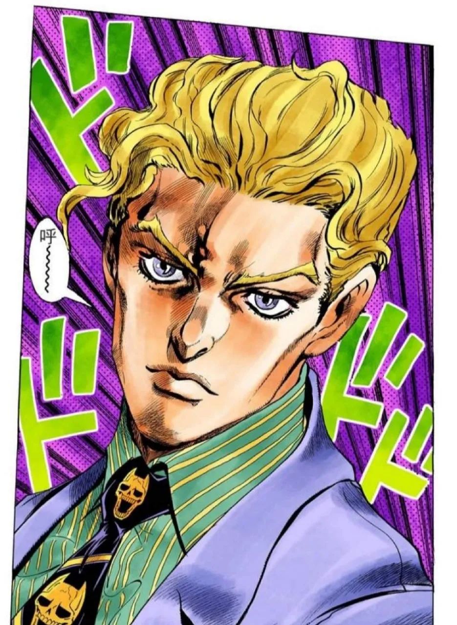 吉良吉影表面上是普通的上班族,在百货公司的事业部任职,喜欢不显眼地