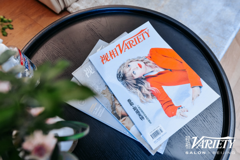 店内陈列《视相Variety》杂志
