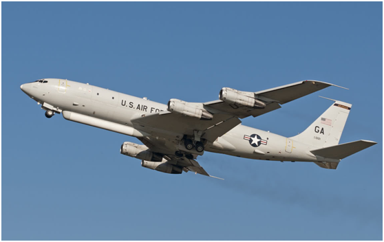 美国空军E-8C空地监视飞机