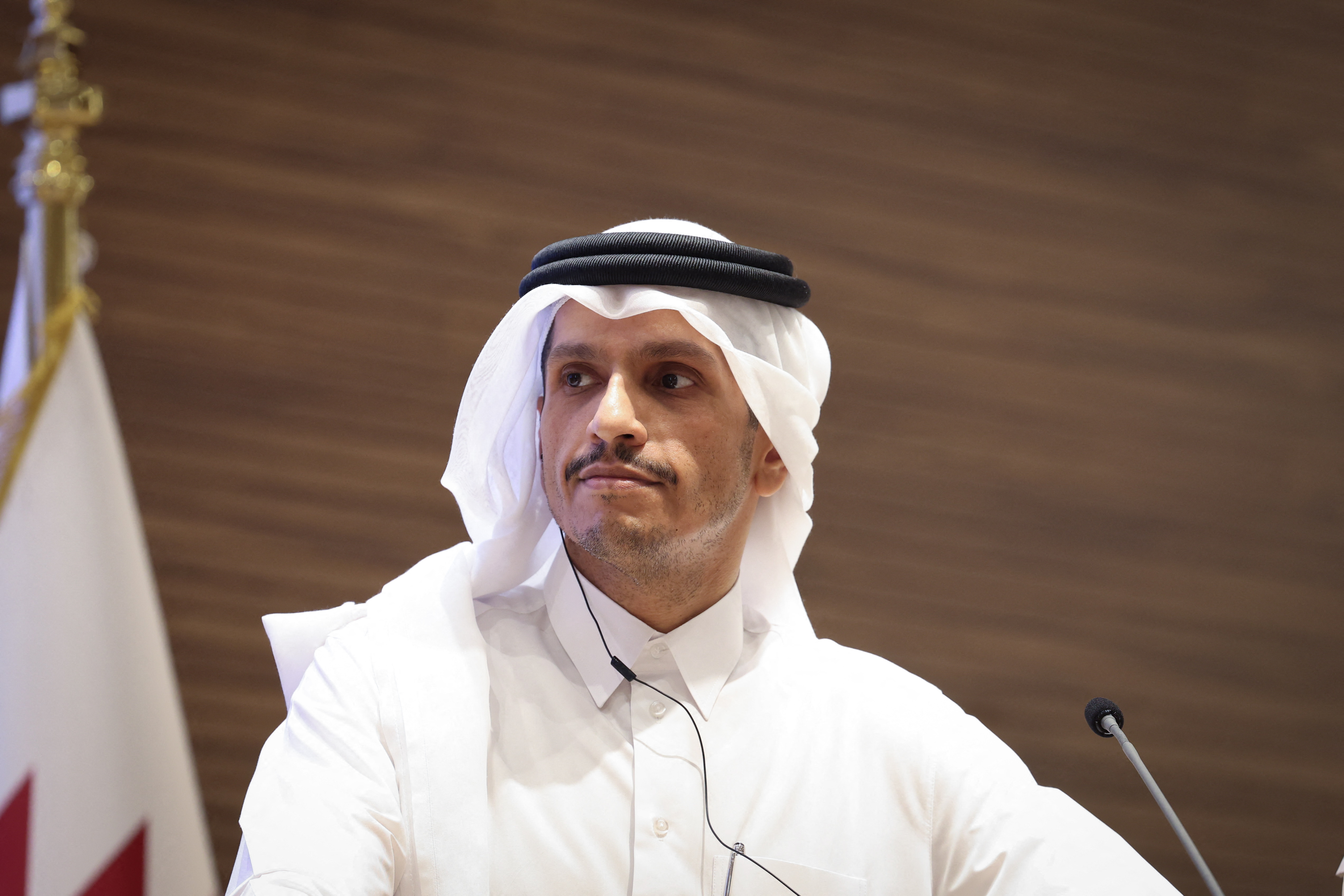 卡塔尔首相兼外交大臣穆罕默德 资料图 图源:澎湃影像