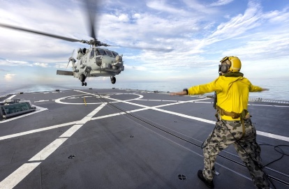 澳大利亞海軍裝備的“海鷹”直升機