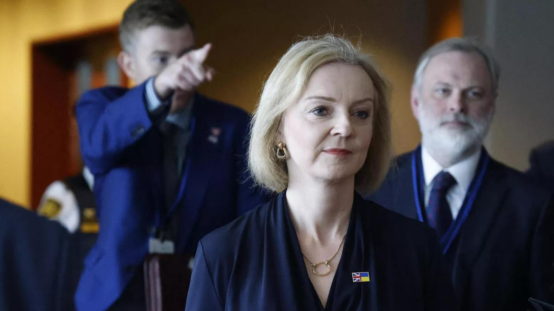 英国首相伊丽莎白·特拉斯 资料图 图源:法新社