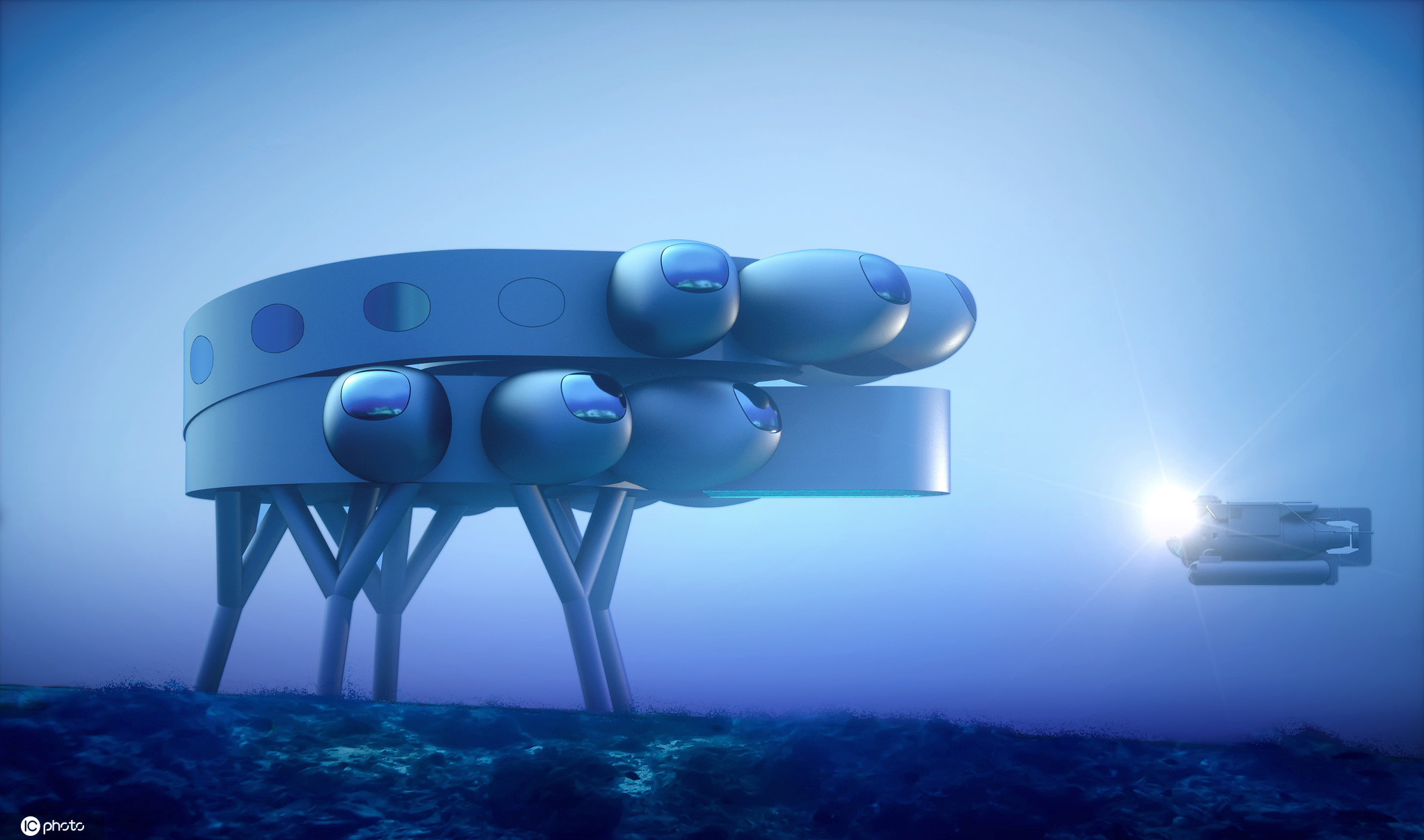 海洋中的国际空间站proteus公布概念设计