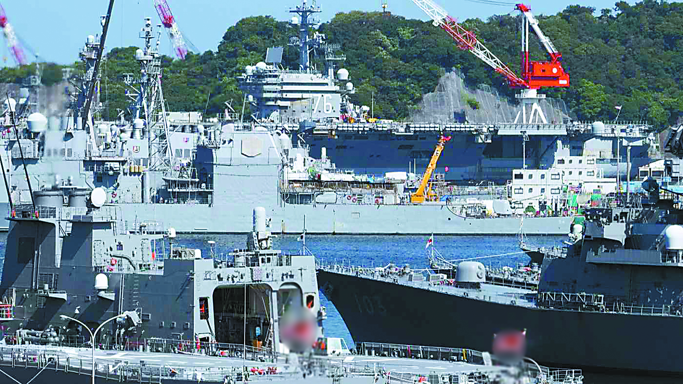 美军在日本维修军舰影响有多大?专家:加速美日战争机器绑定,可能为日本引来战火