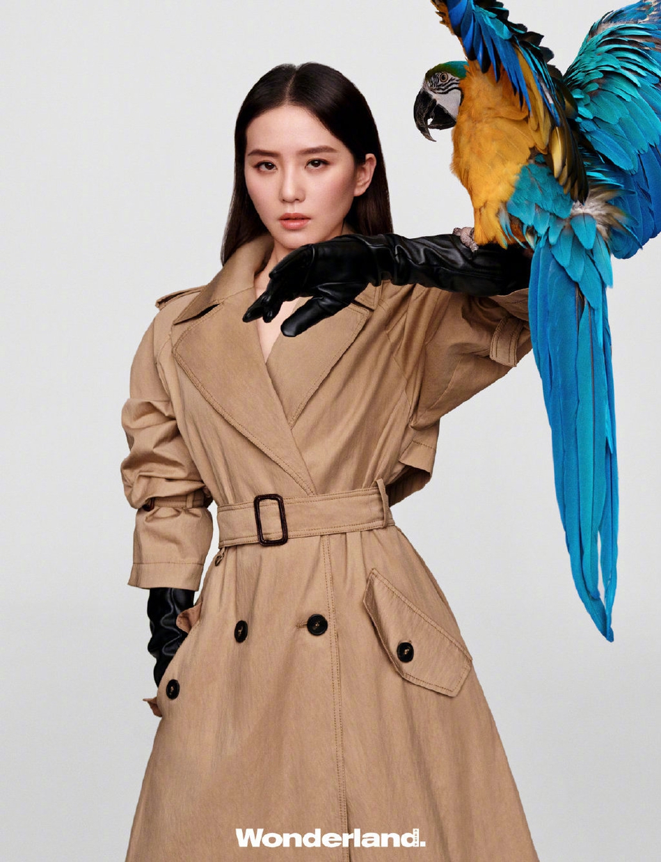 刘诗诗登杂志封面 灵动又有活力