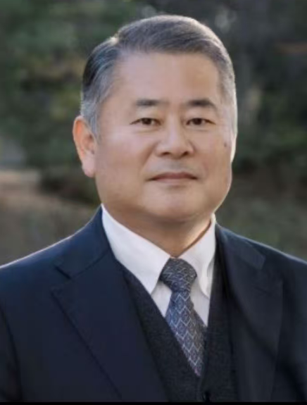 负责核军缩、核不扩散事务的首相辅佐官尾上定正 资料图片