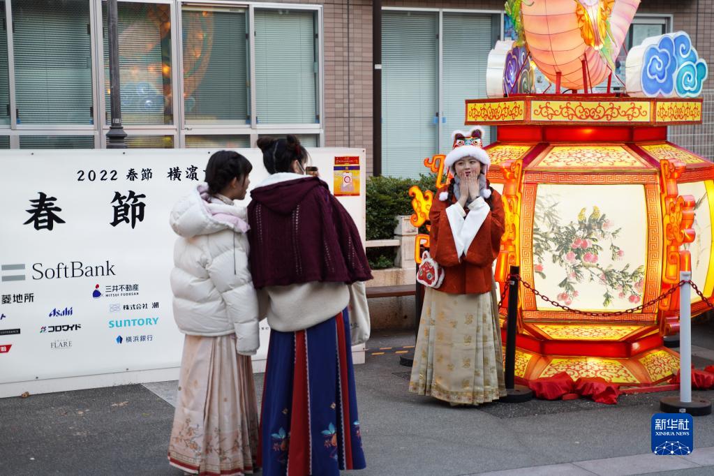 日本中华街里庆新春