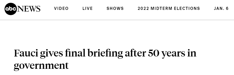 美国广播公司（ABC）报道截图