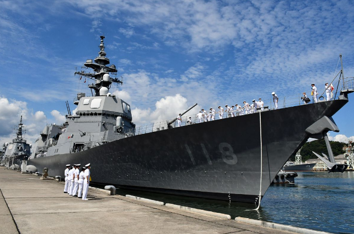 海上自卫队舞鹤基地资料图