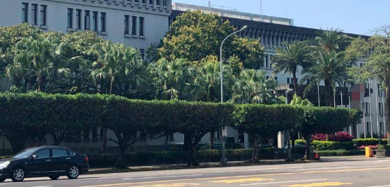 台外事部门建筑外观。图自台媒