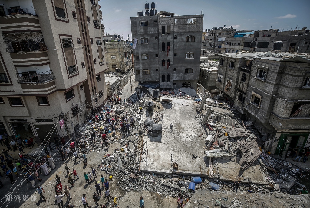 巴以达成停火协议但加沙地区已是满目疮痍
