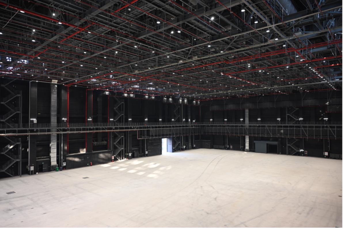 扬州影视基地影棚 环球网记者王嘉宁摄