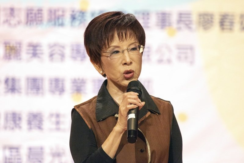 洪秀柱 资料图 图源：台湾联合新闻网