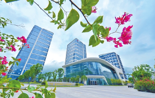 中国·福州物联网开放实验。本报记者 池远摄