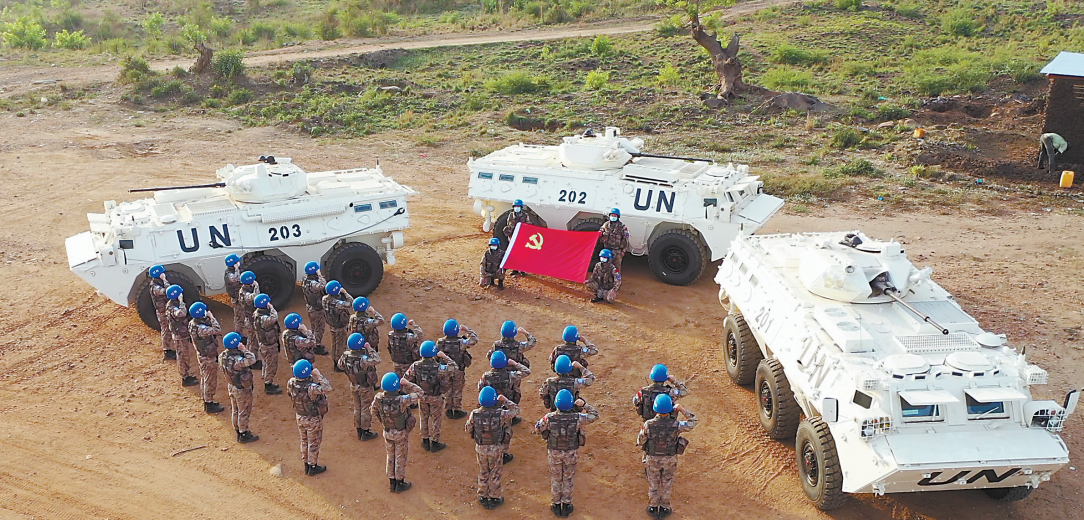 【环时深度】维和这十年,为蓝盔贡献中国力量