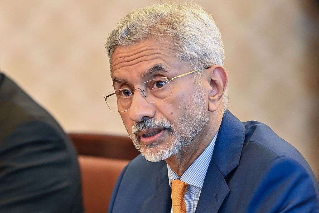 印度外交部长苏杰生 资料图 图源：视觉中国