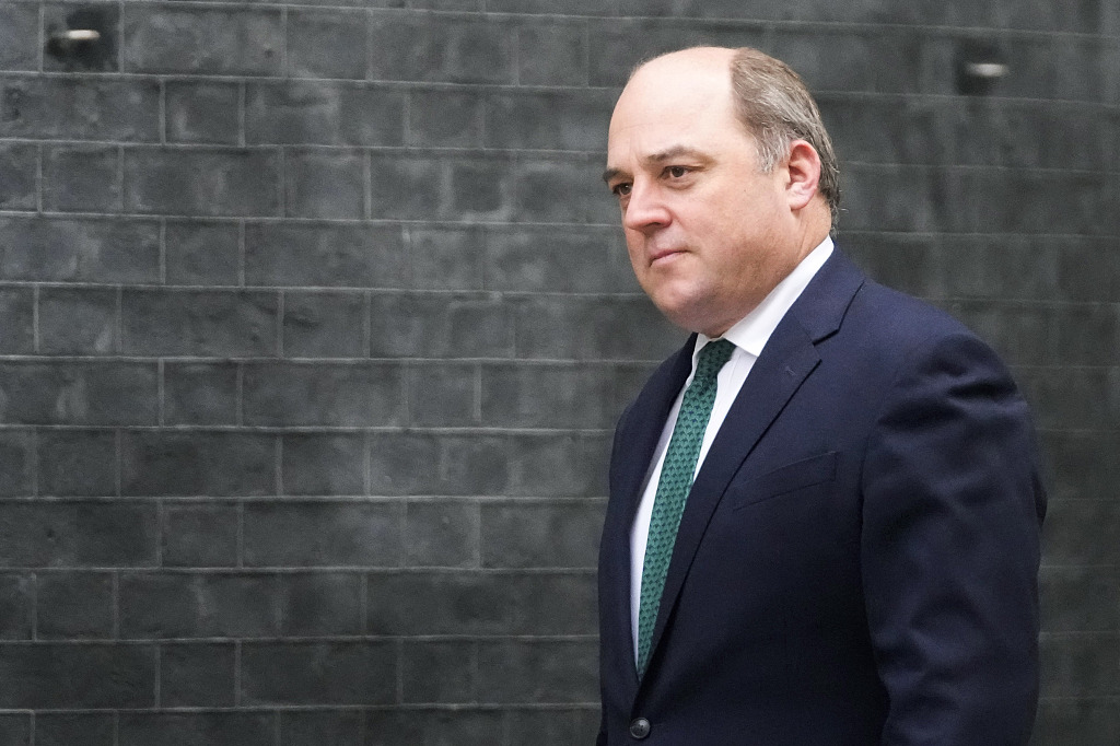 英国国防大臣本·华莱士 资料图 图源:视觉中国