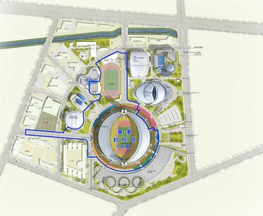 赛事封控区域