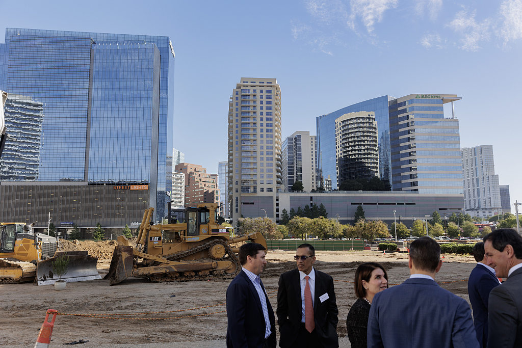 2023年10月10日,高盛举行得州达拉斯新园区的奠基仪式.