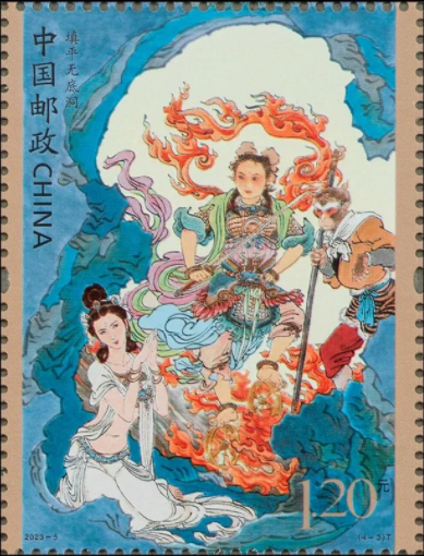 西游记特种邮票发售,爱好者早早排队有网点20分钟被抢空