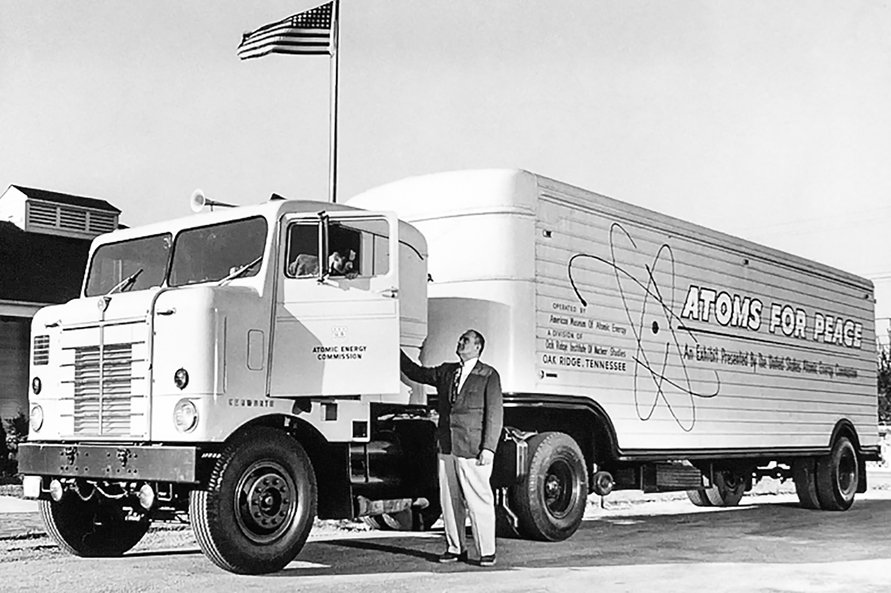 美国“和平利用核能”政策的宣传车