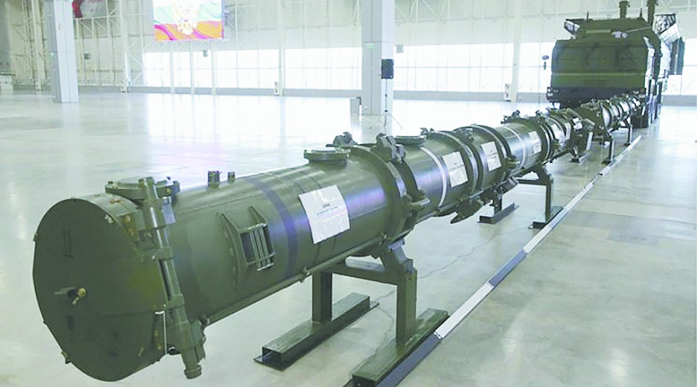 俄军公开展示的9M729巡航导弹