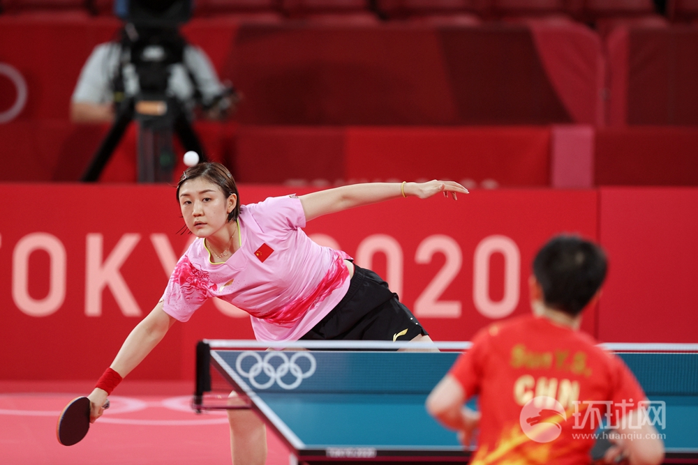 陈梦夺得东京奥运会乒乓球女子单打金牌 孙颖莎获得银牌