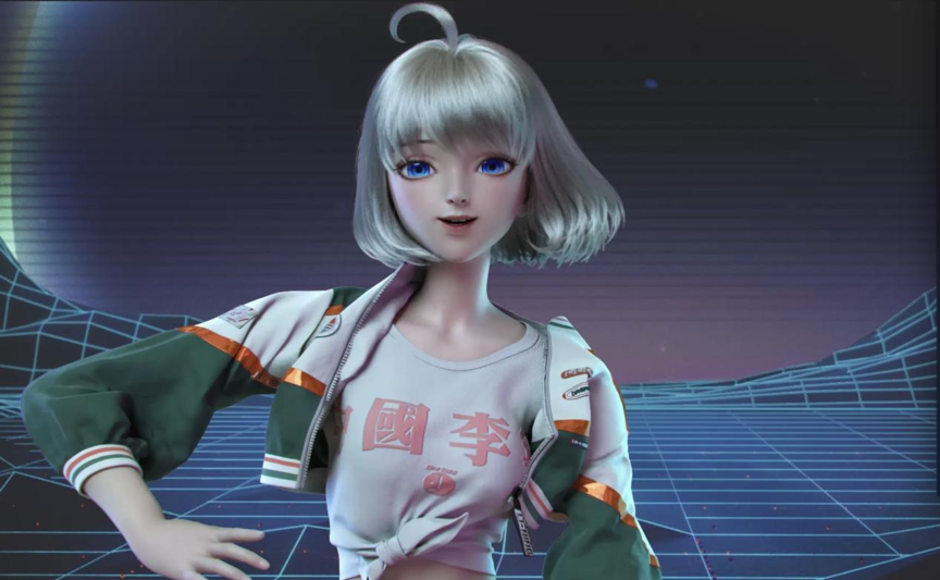 qq炫舞虚拟偶像星瞳时尚跨界李宁以舞跨越时空探索