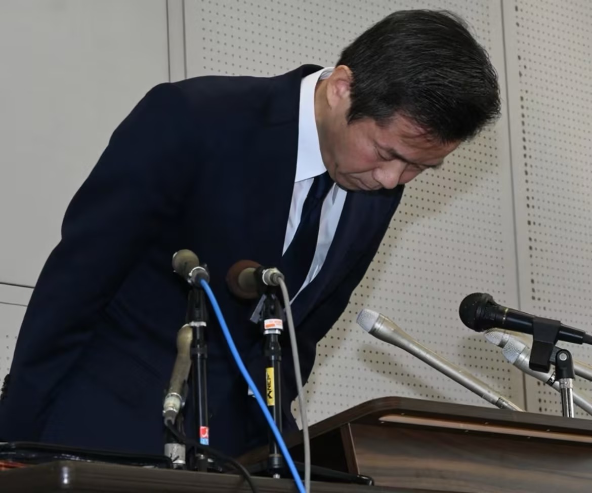 神奈川县警本部长今村刚20日道歉 图自日媒