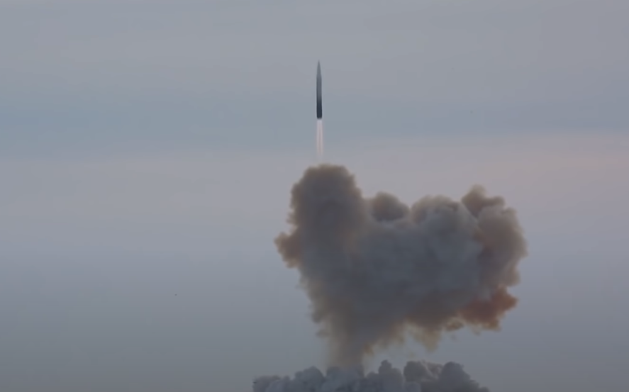 俄罗斯“先锋”高超音速导弹试射画面