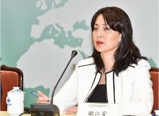 台外事部门发言人欧江安(资料图)