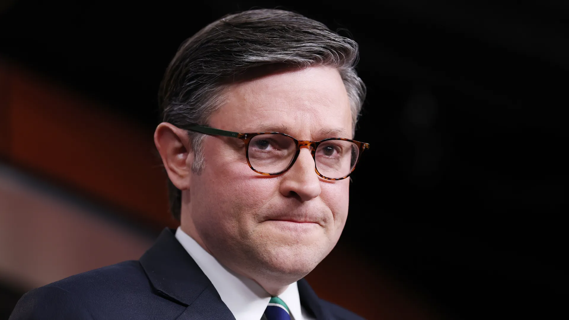 美国众议院议长迈克·约翰逊 资料图片