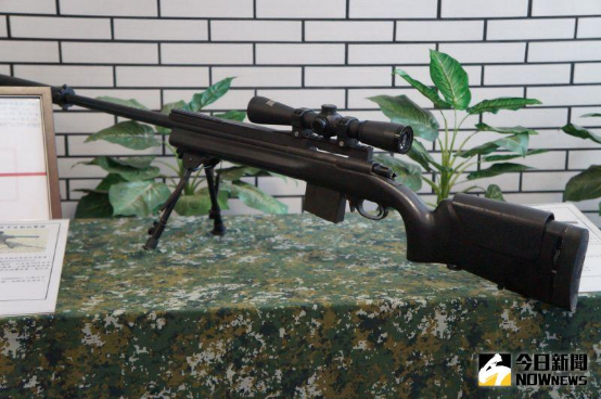 台“军备局”205厂生产的“轻型狙击枪”（图片来源：台媒）