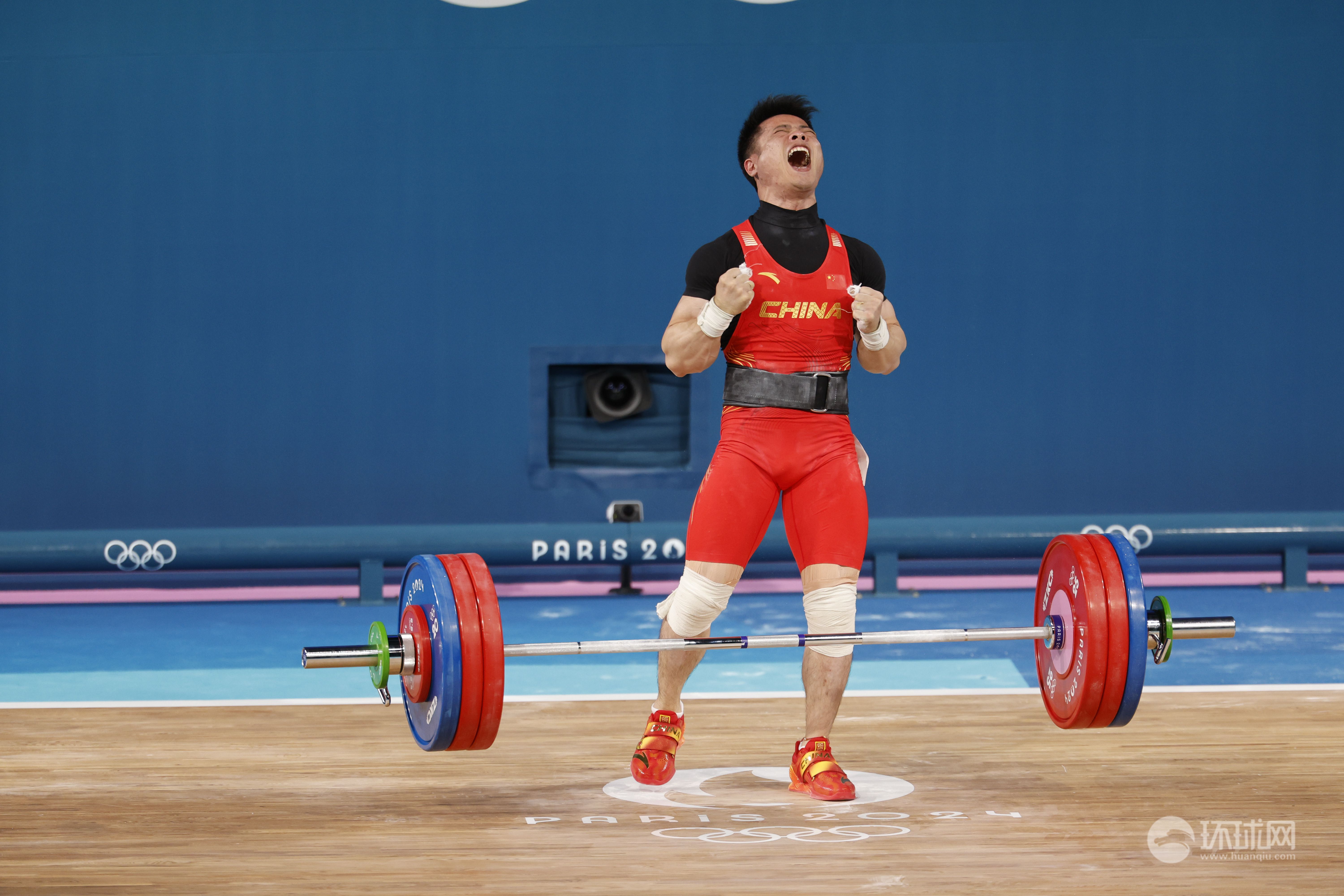 祝贺!李发彬举重61公斤级夺金,卫冕成功