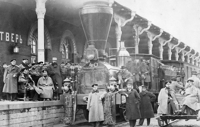 在特维尔站，尼古拉铁路1851年-1864年的面貌